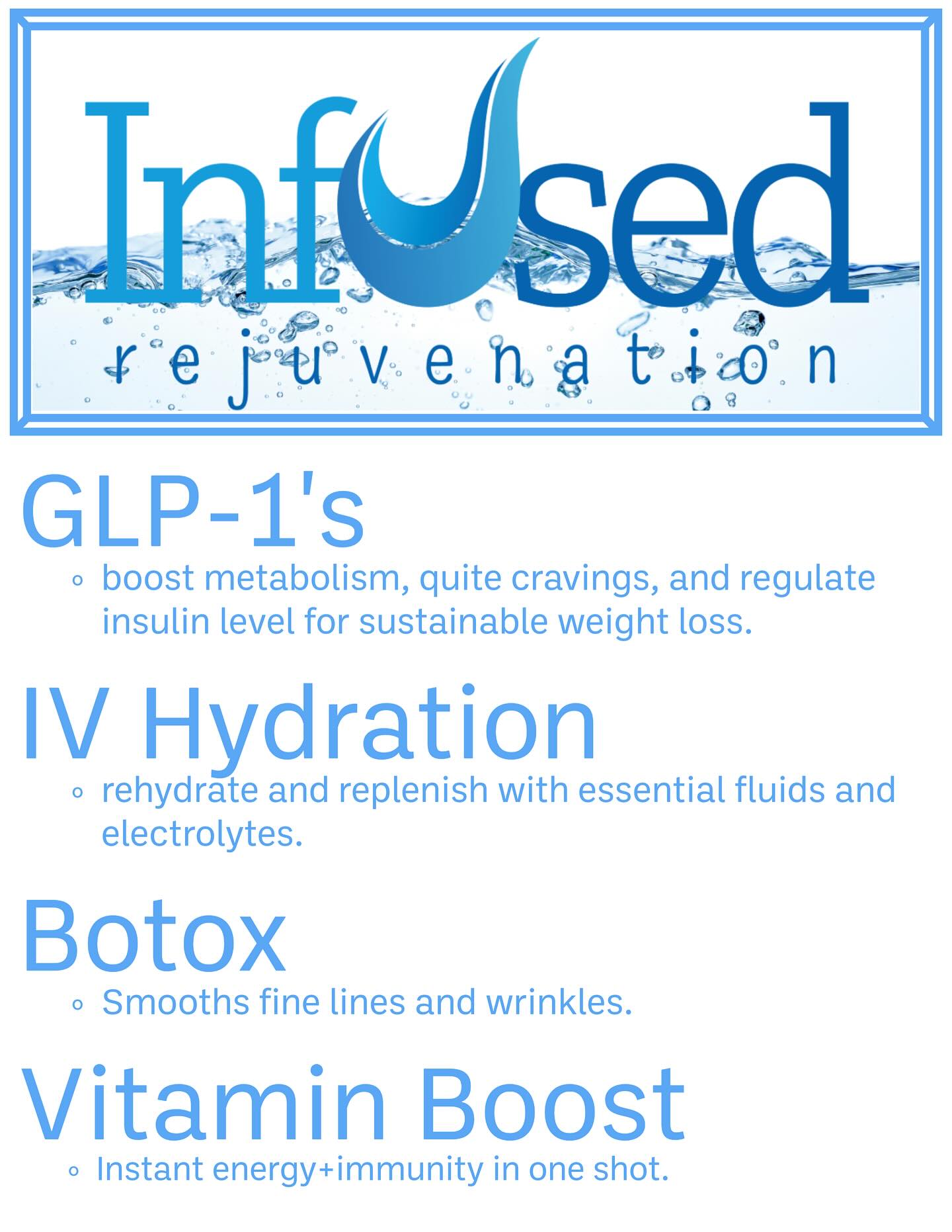 Infused Cosmetic and IV Rejuvenation